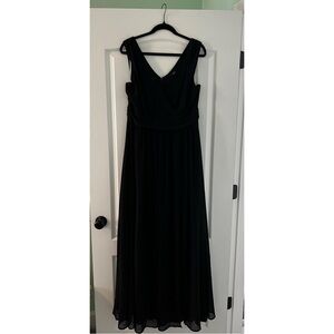 Black formal dress